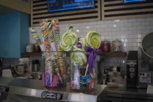 Candy at scoop n dough
