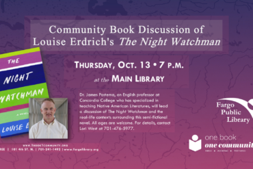Dr. James Postema presentation and community book discussion "The Night Watchman"