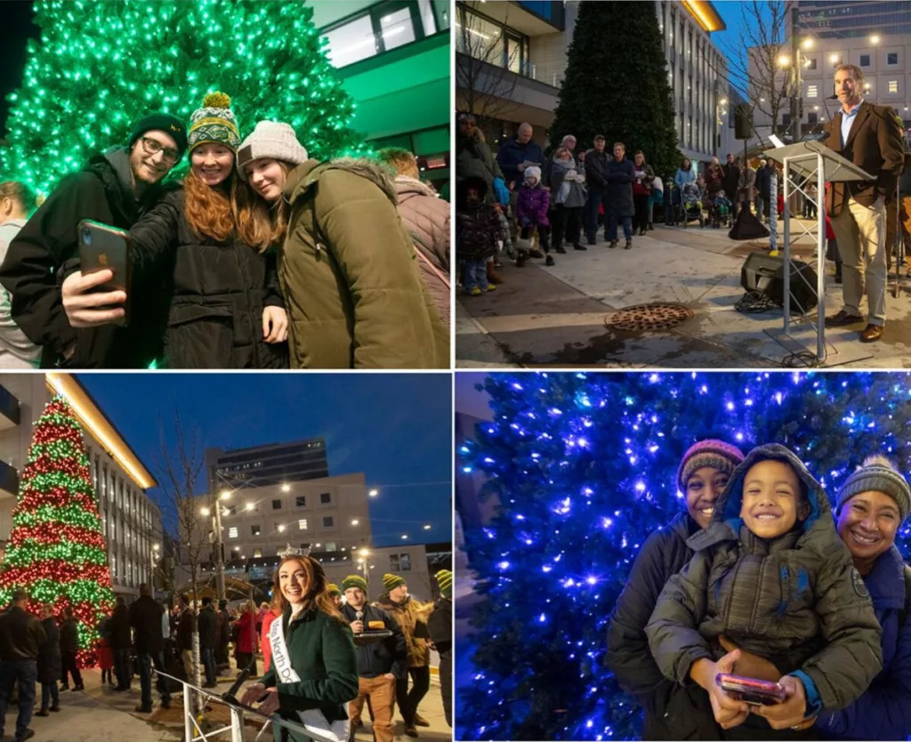 Fargo Broadway Square Christmas Tree Lighting