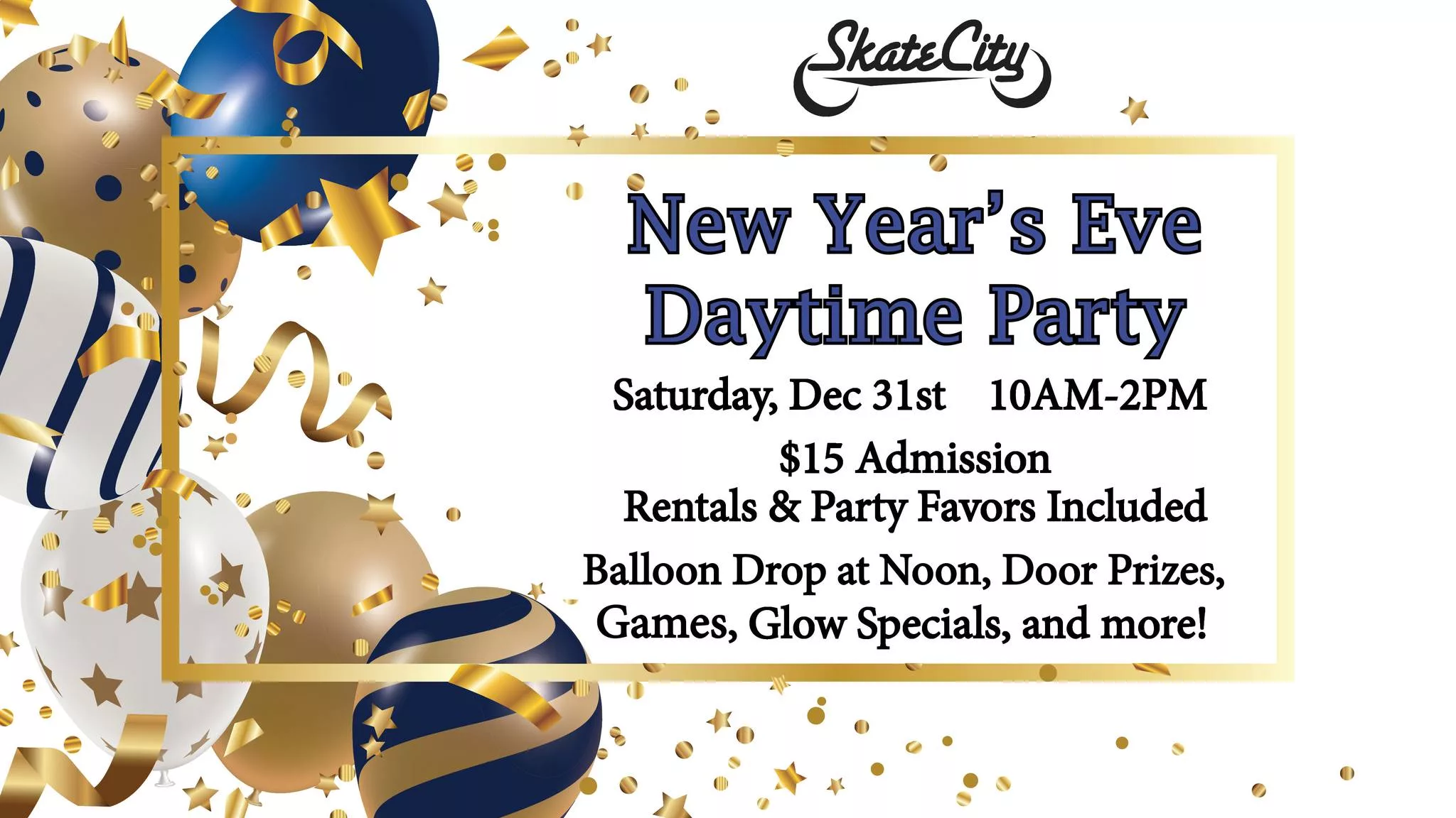 New Year's Eve Daytime Party