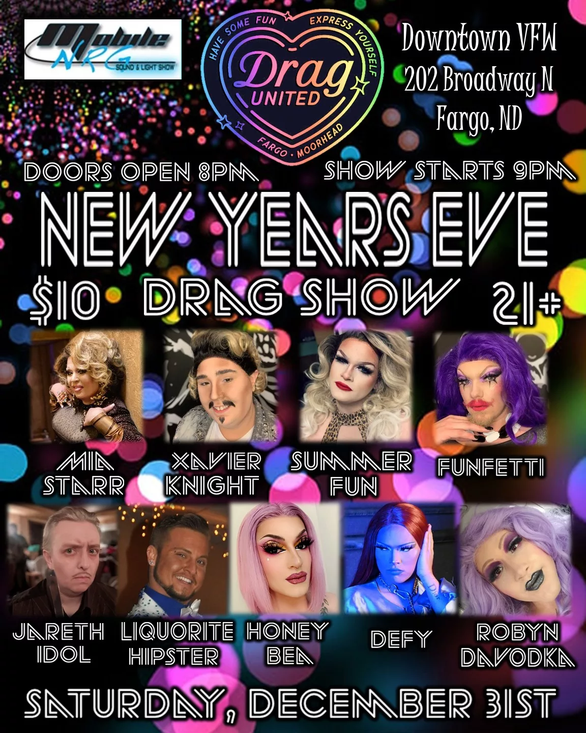 New Years Eve Drag Show