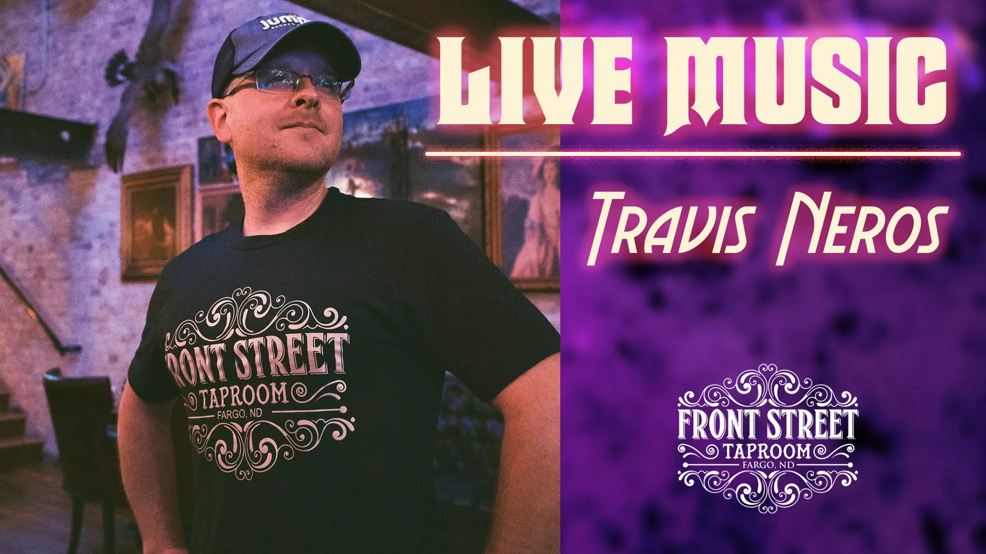 Travis Neros at Front Street