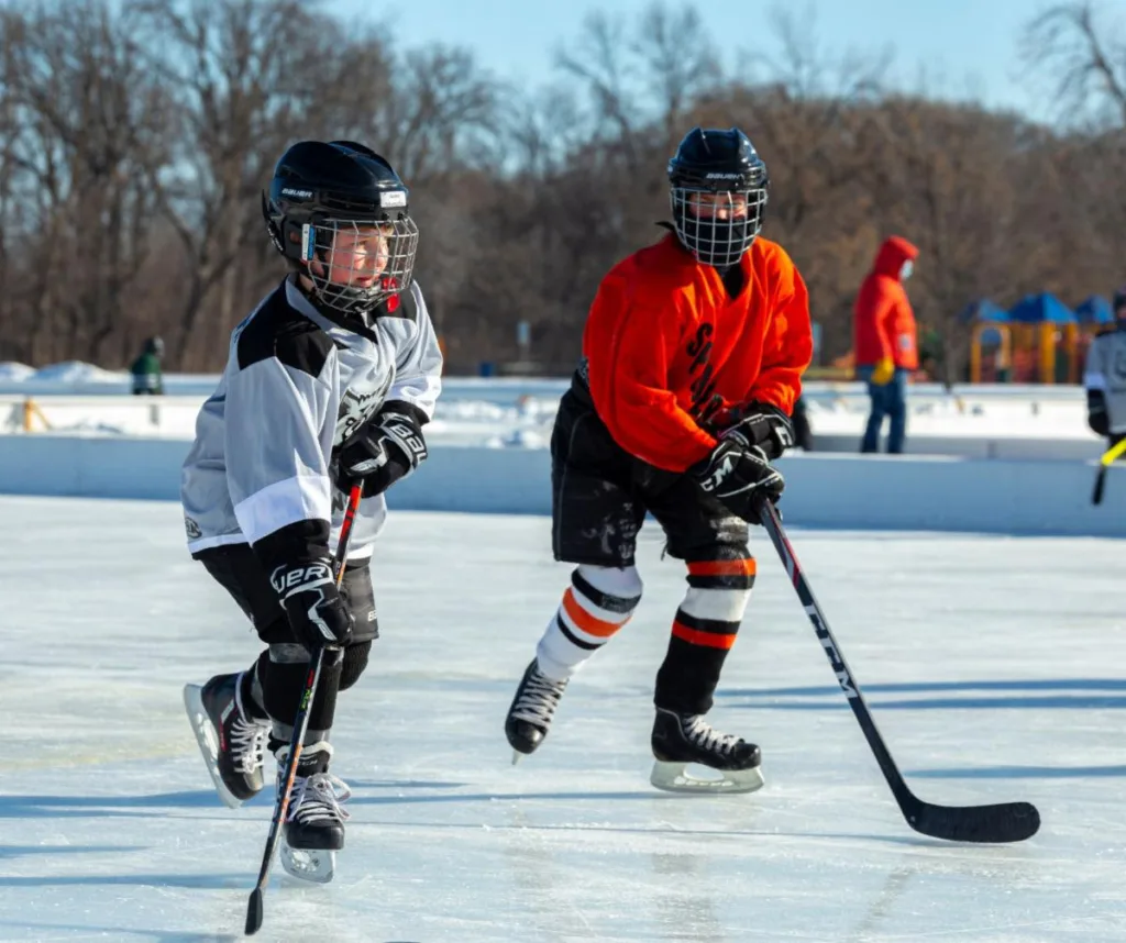 Youth Pond Hockey Day