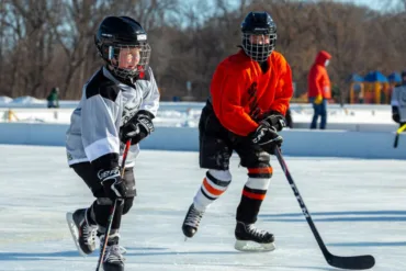 Youth Pond Hockey Day