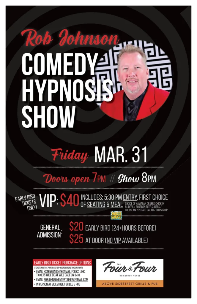 Rob Johnson Comedy Hypnosis Show