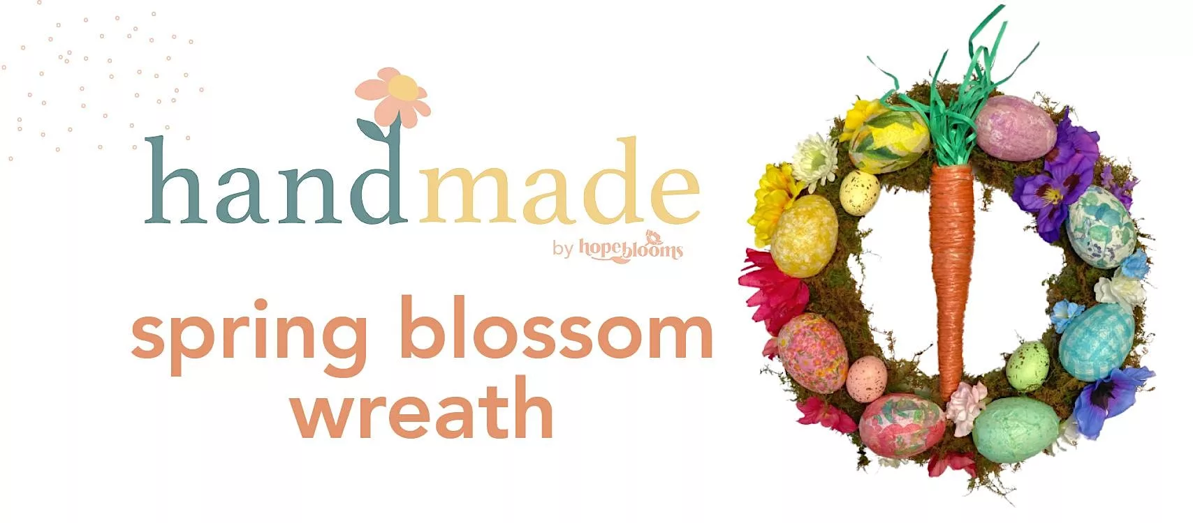handmade by Hope Blooms: Spring Blossom Wreath