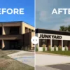 Junkyard West Fargo before and after photo