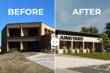 Junkyard West Fargo before and after photo