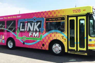 Photo of LinkFM bus