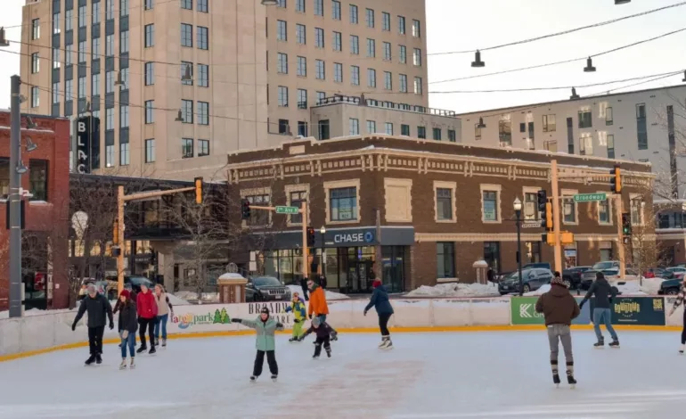 Photo of Broadway Square skating