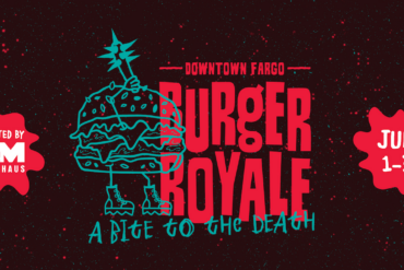 design of burger contest with dates
