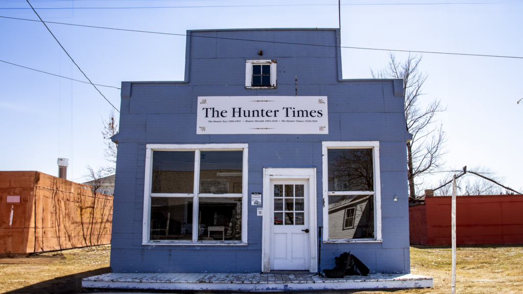 Photo of Hunter Times building at Bonanzaville