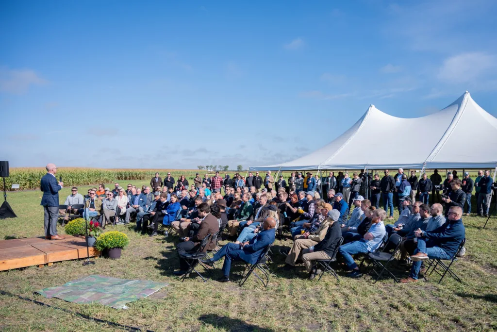 Photo of AGCO Grand Farm announcement