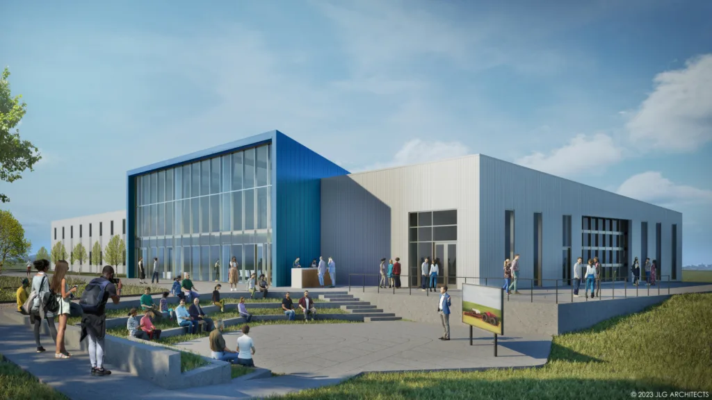 Rendering of Grand Farm's Innovation Shop