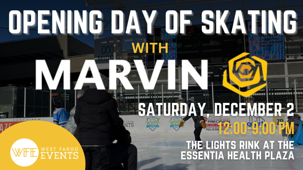 Opening Day of Skating with Marvin
