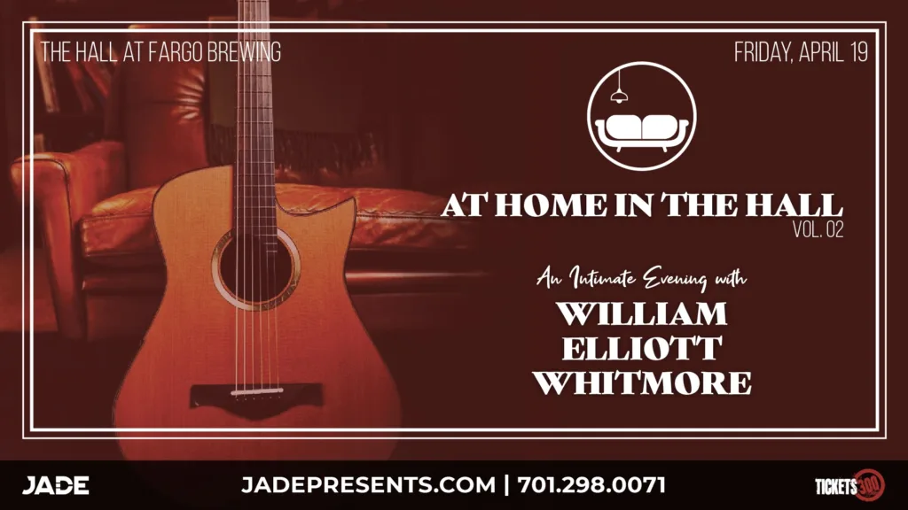 At Home in The Hall with William Elliott Whitmore