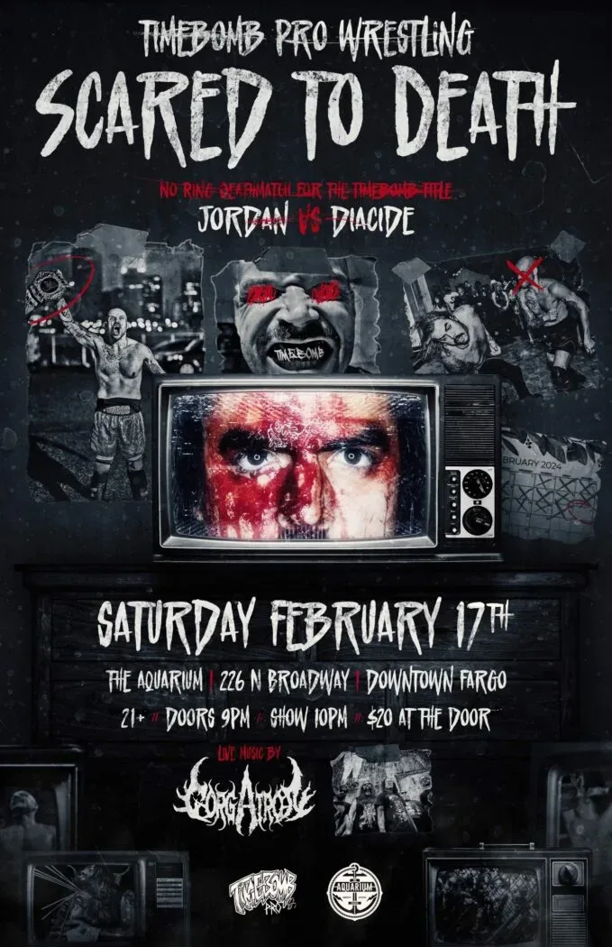 Timebomb Pro Wrestling presents: SCARED TO DEATH