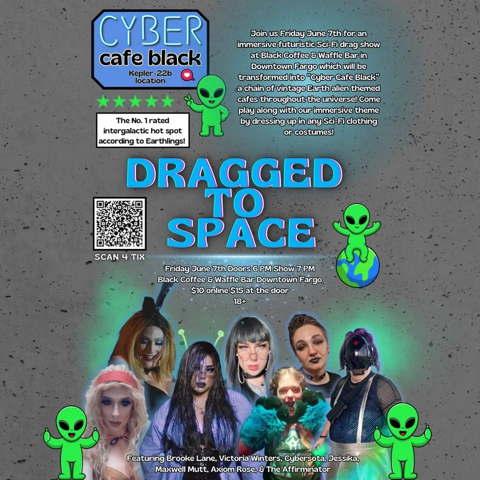 DRAGGED TO SPACE: An Immersive Sci-Fi Drag Experience