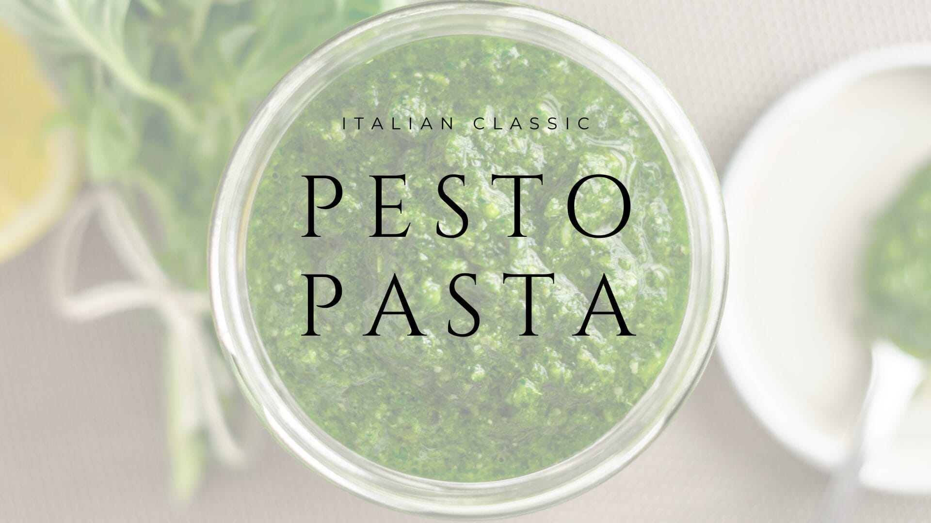 Pasta & Pesto