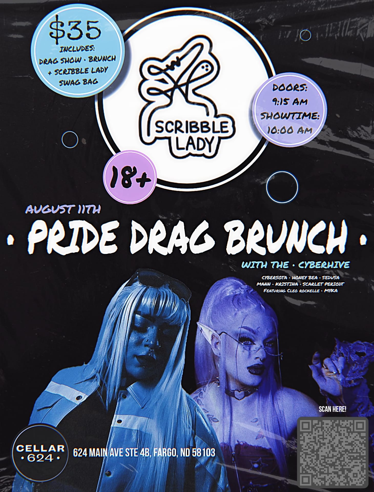 PRIDE DRAG BRUNCH with The Cyberhive