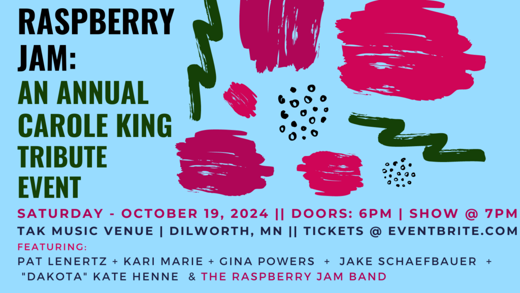 Raspberry Jam: A Carole King Tribute event