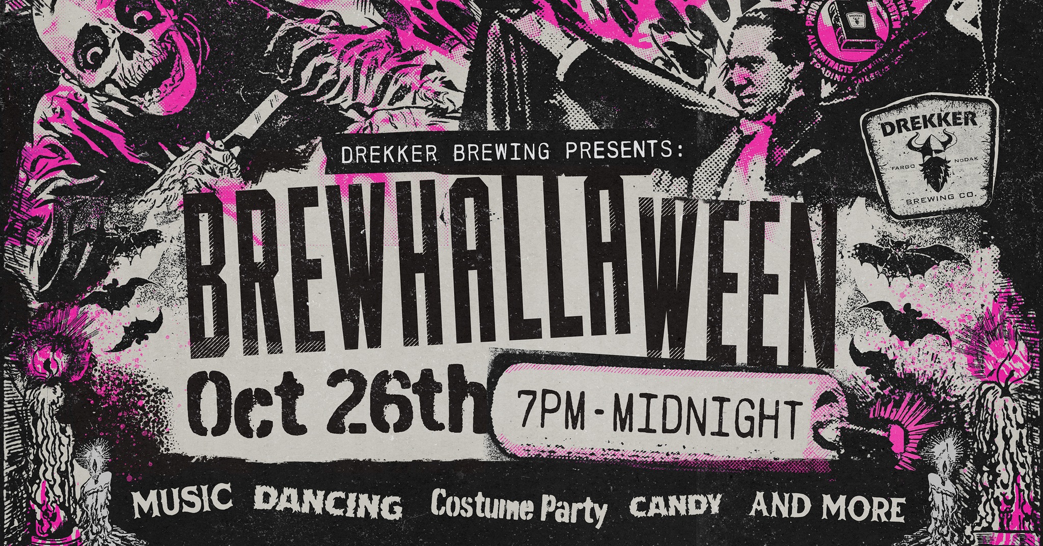 Brewhallaween graphic