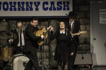 Photo of the Folsom Prison Experience, a tribute to Johnny Cash's iconic 1968 concert