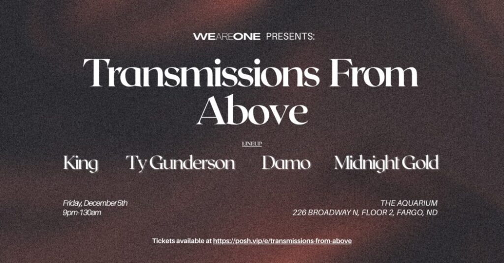 WEAREONE & DAMO presents: Transmissions From Above