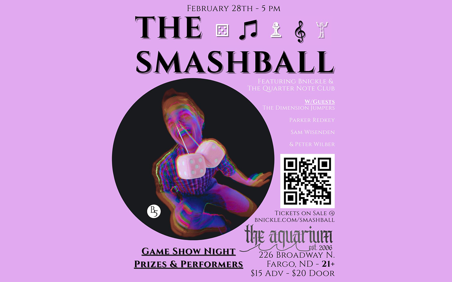 The Smashball event graphic