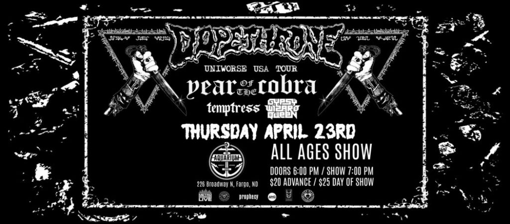 Black Heart presents: Dopethrone & More *All Ages*
